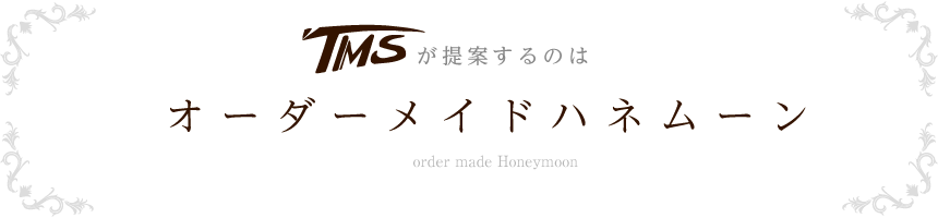 オーダーメイドハネムーン