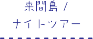 来間島/ナイトツアー